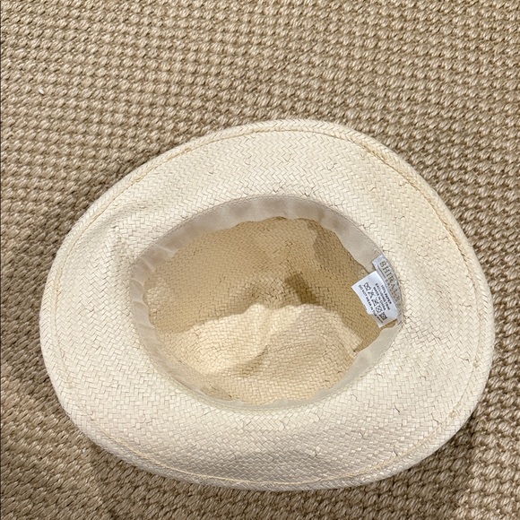 Shiraleah Paper Straw Fedora Hat with Colorful Pom Poms - Picture 3 of 3